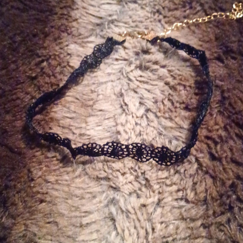 Black necklace